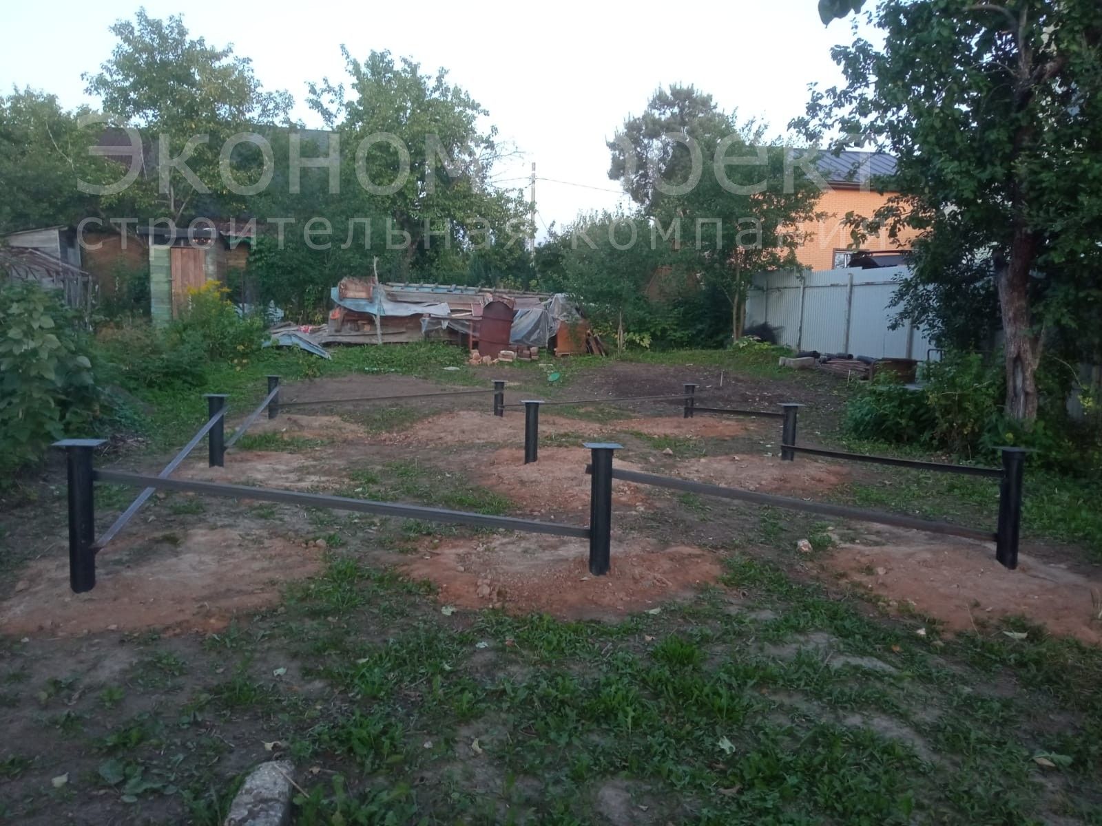 Фото загородного фундамента