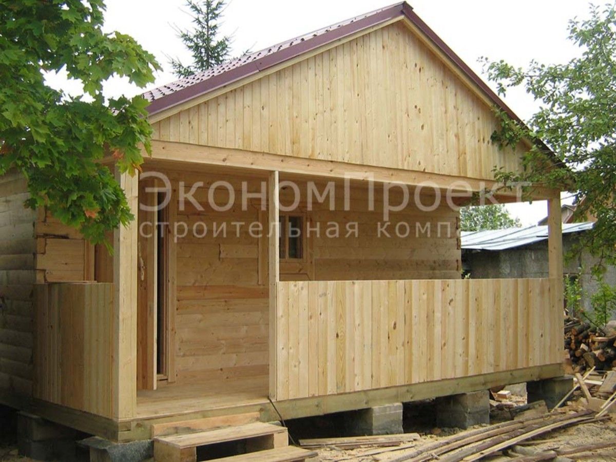 Баня 4,5х6 с террасой (Б-3)