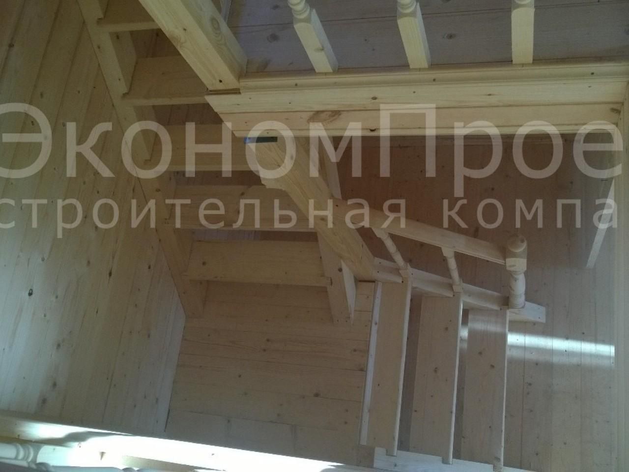 Интерьер брусовых домов и бань