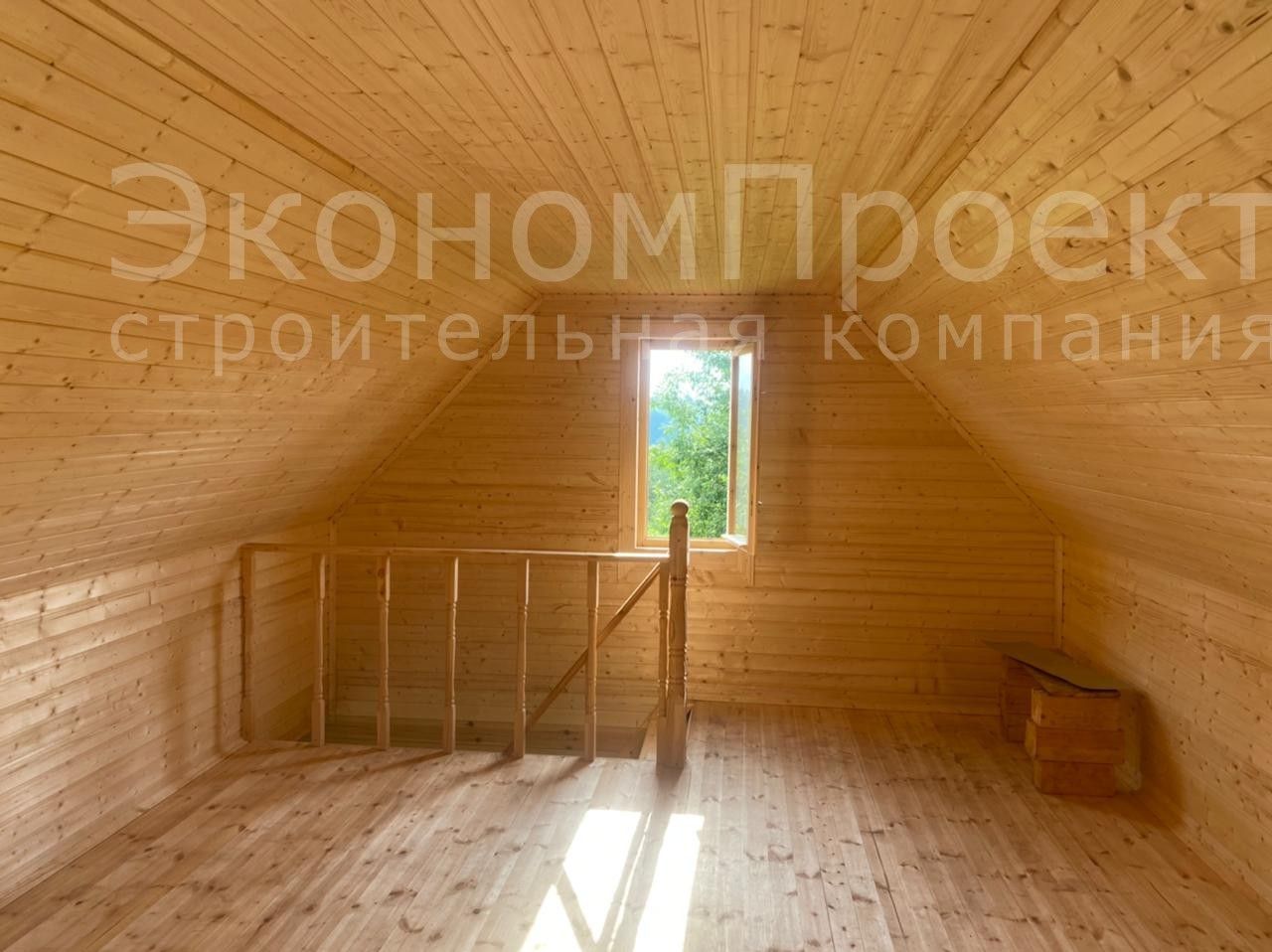 Интерьер брусовых домов и бань