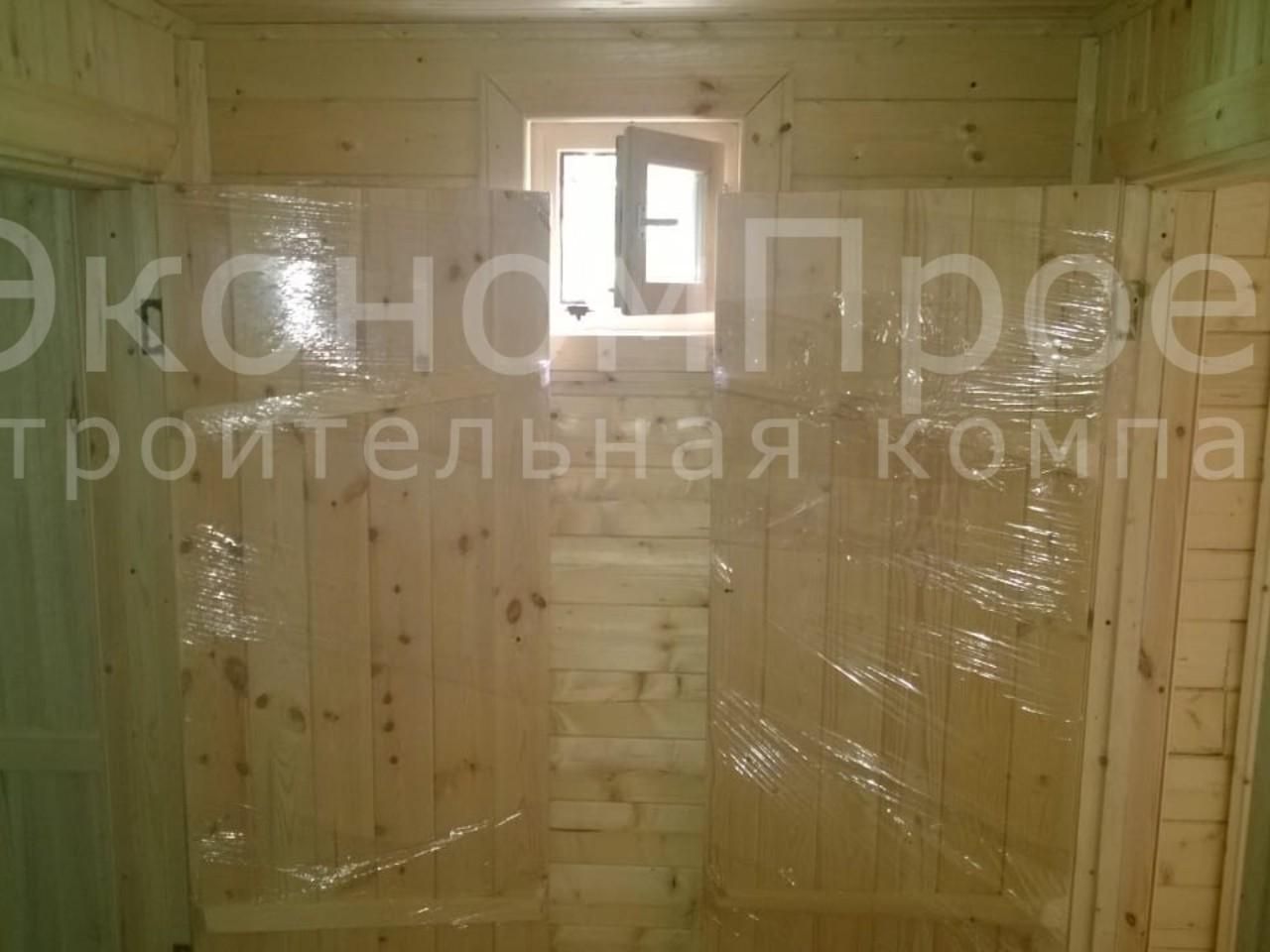 Интерьер брусовых домов и бань