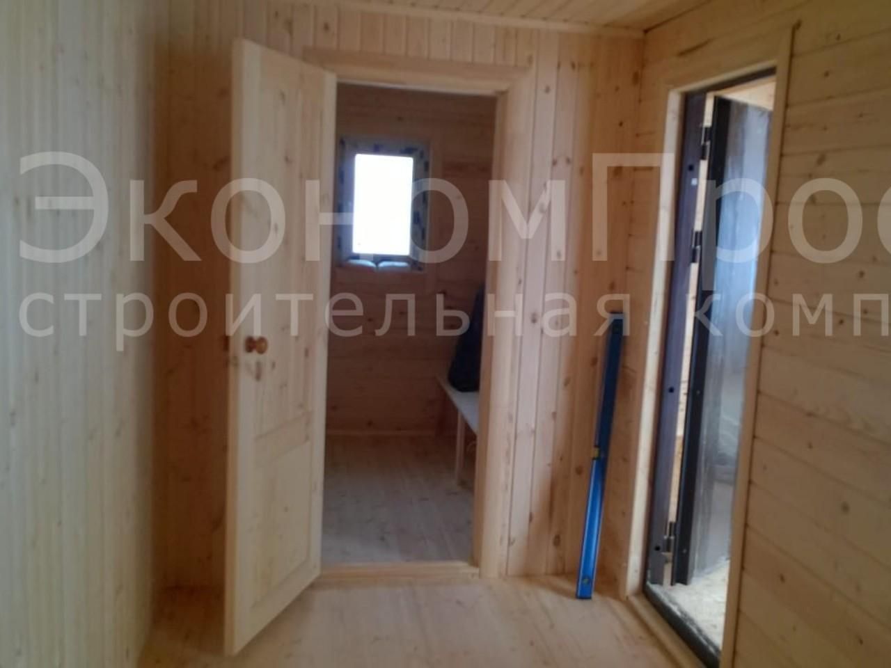 Интерьер брусовых домов и бань