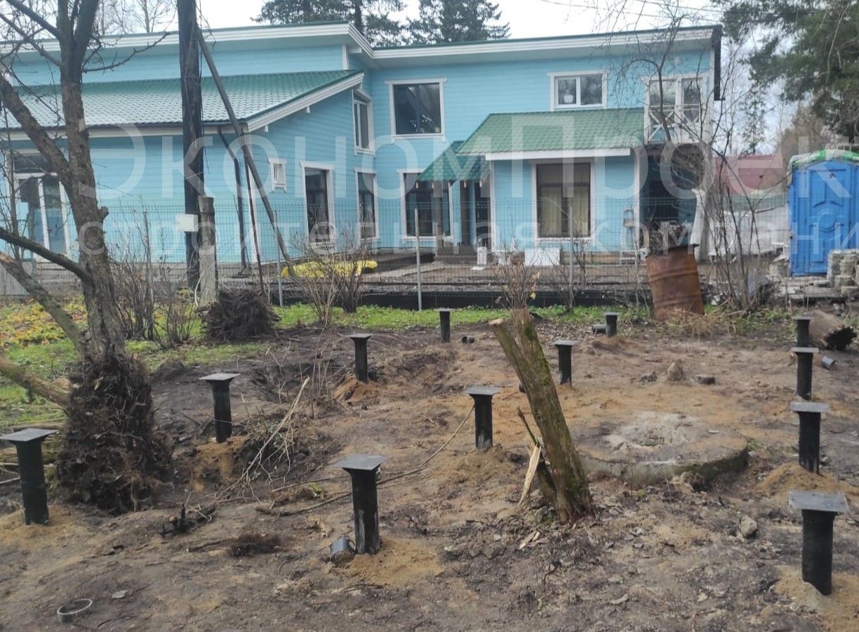 Фото загородного фундамента