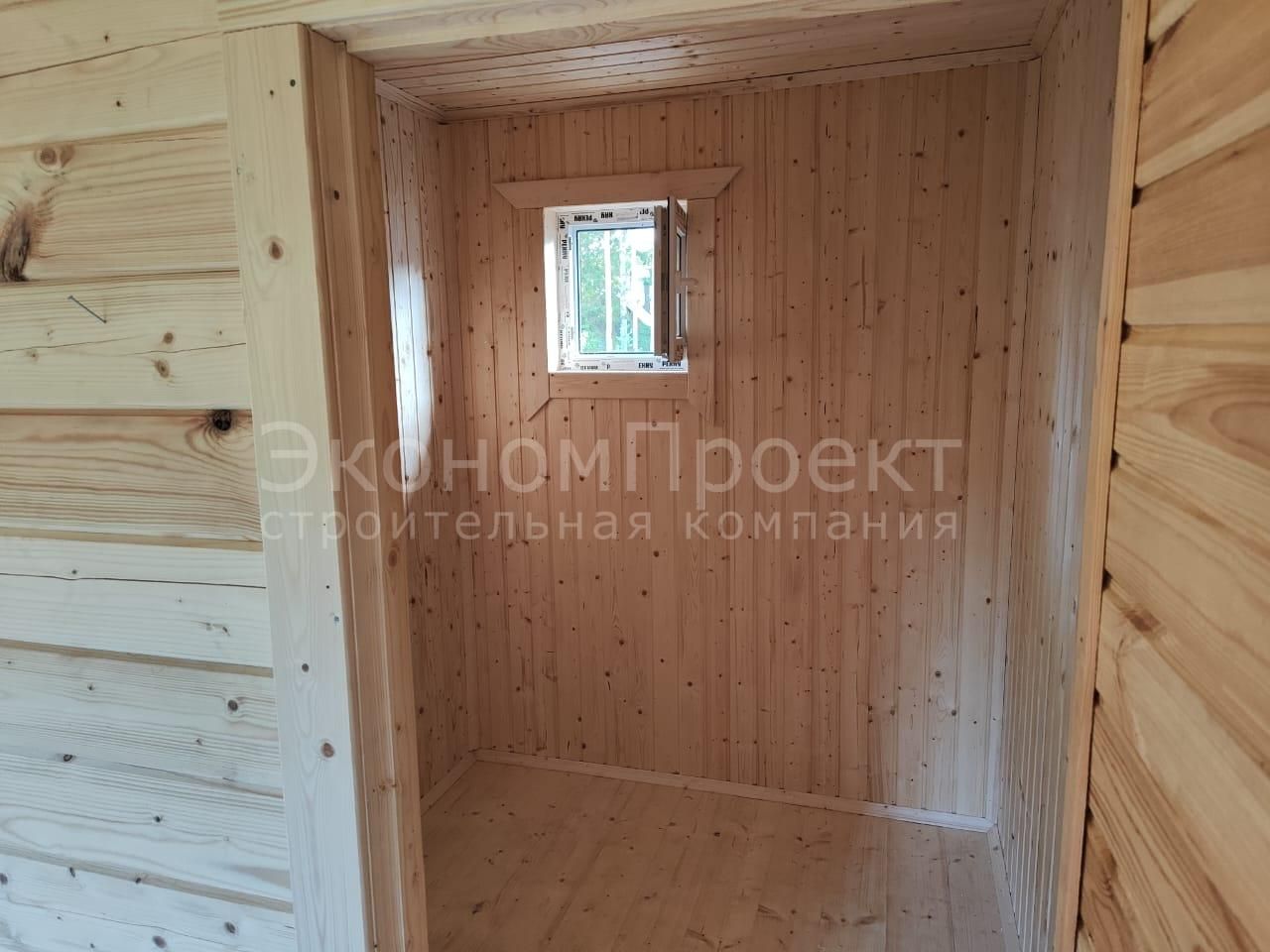 Баня 6x4 с крыльцом Б-11