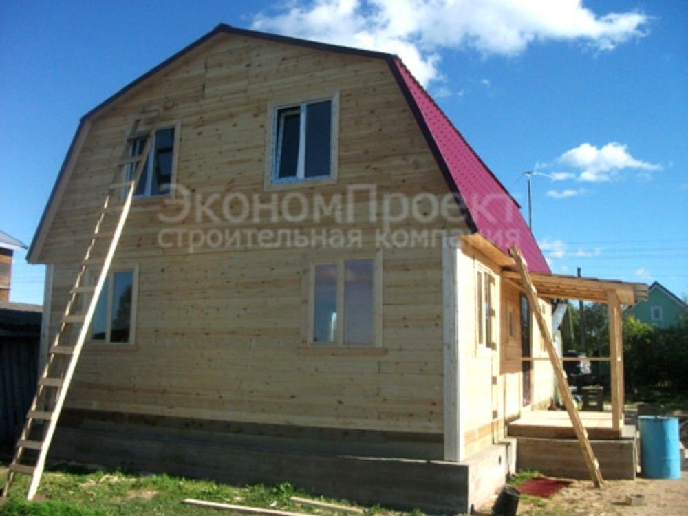 Дом 7х8 из бруса (Д-10)