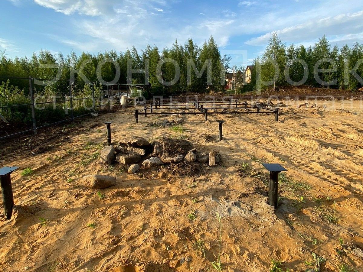 Фото загородного фундамента