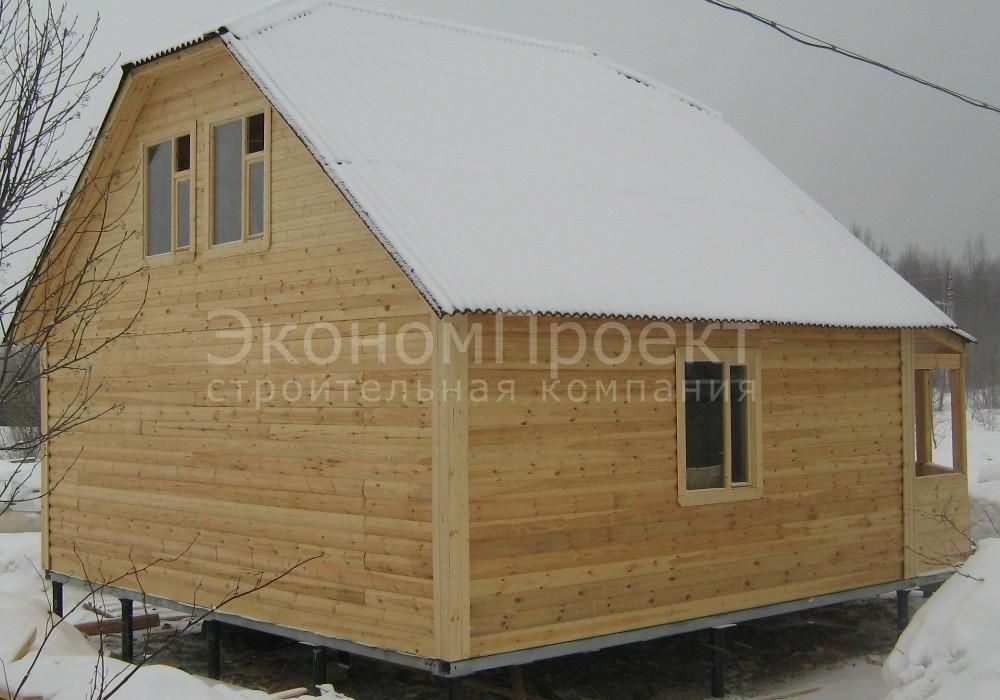 Дом из бруса 8х7 (Д-6)