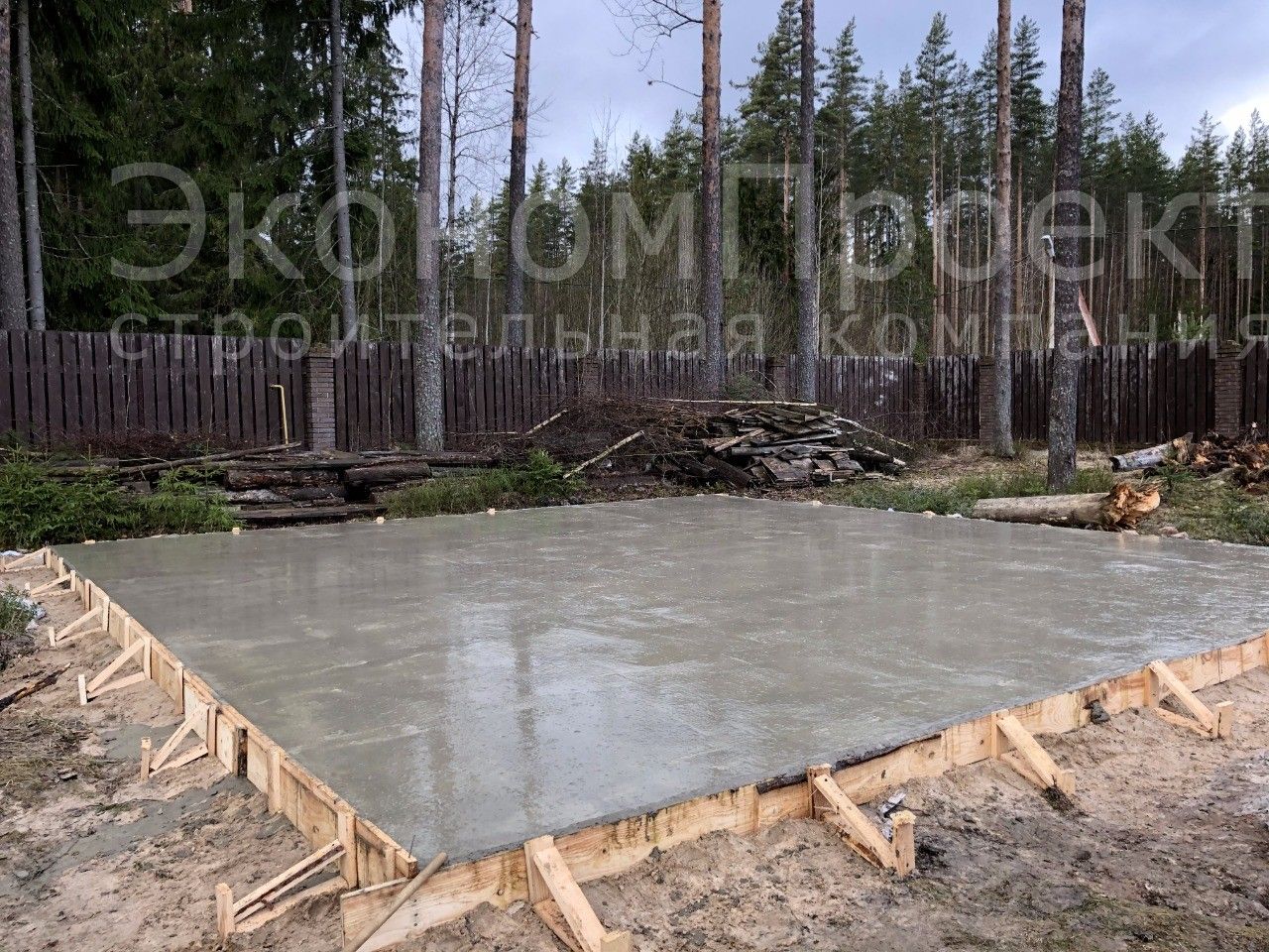 Фото загородного фундамента