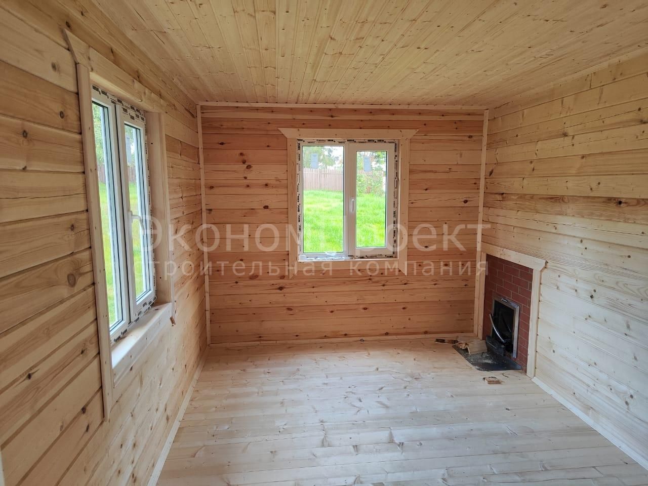 Баня 6x4 с крыльцом Б-11