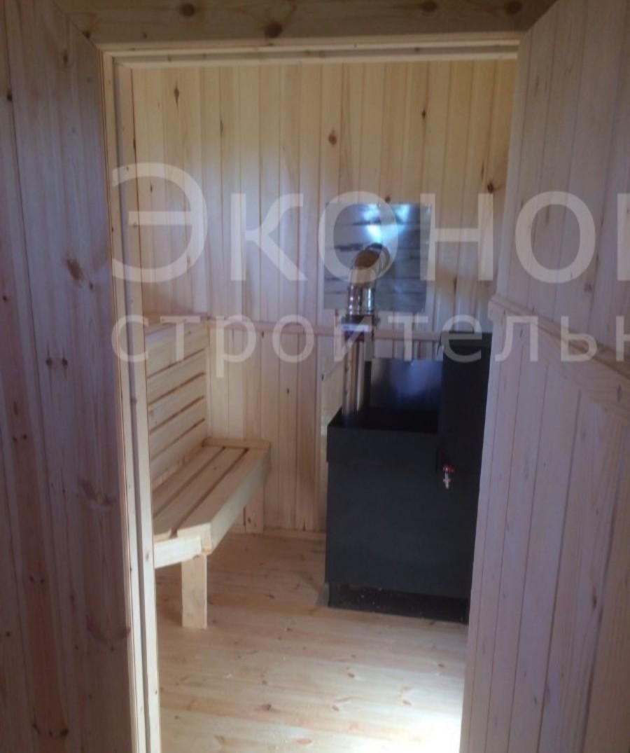 Баня из бруса 6x4 с мансардой Б-5