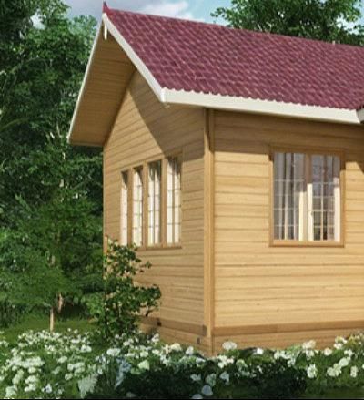 Бани из бруса