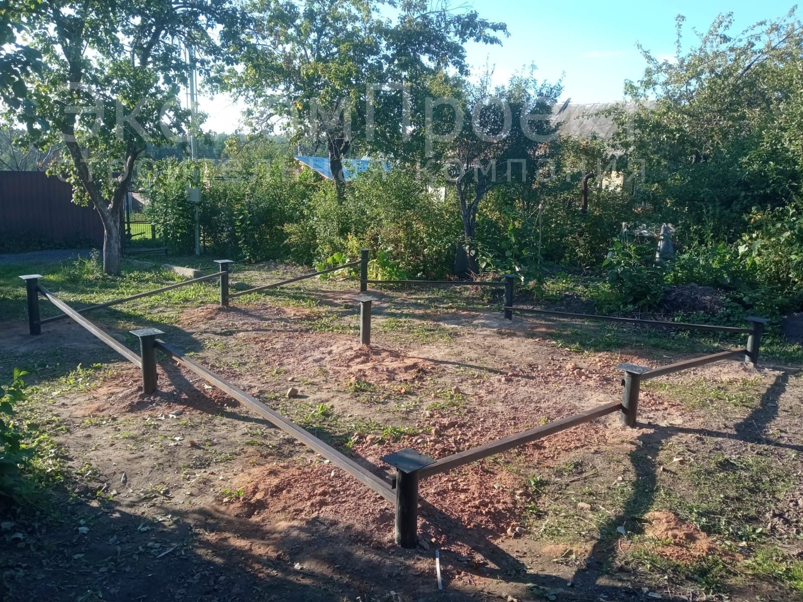 Фото загородного фундамента