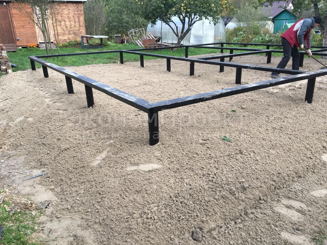 Фото загородного фундамента